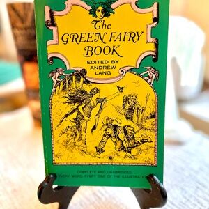 Vintage “The Green Fairy Book” by Andrew Lang, 1965 Paperback